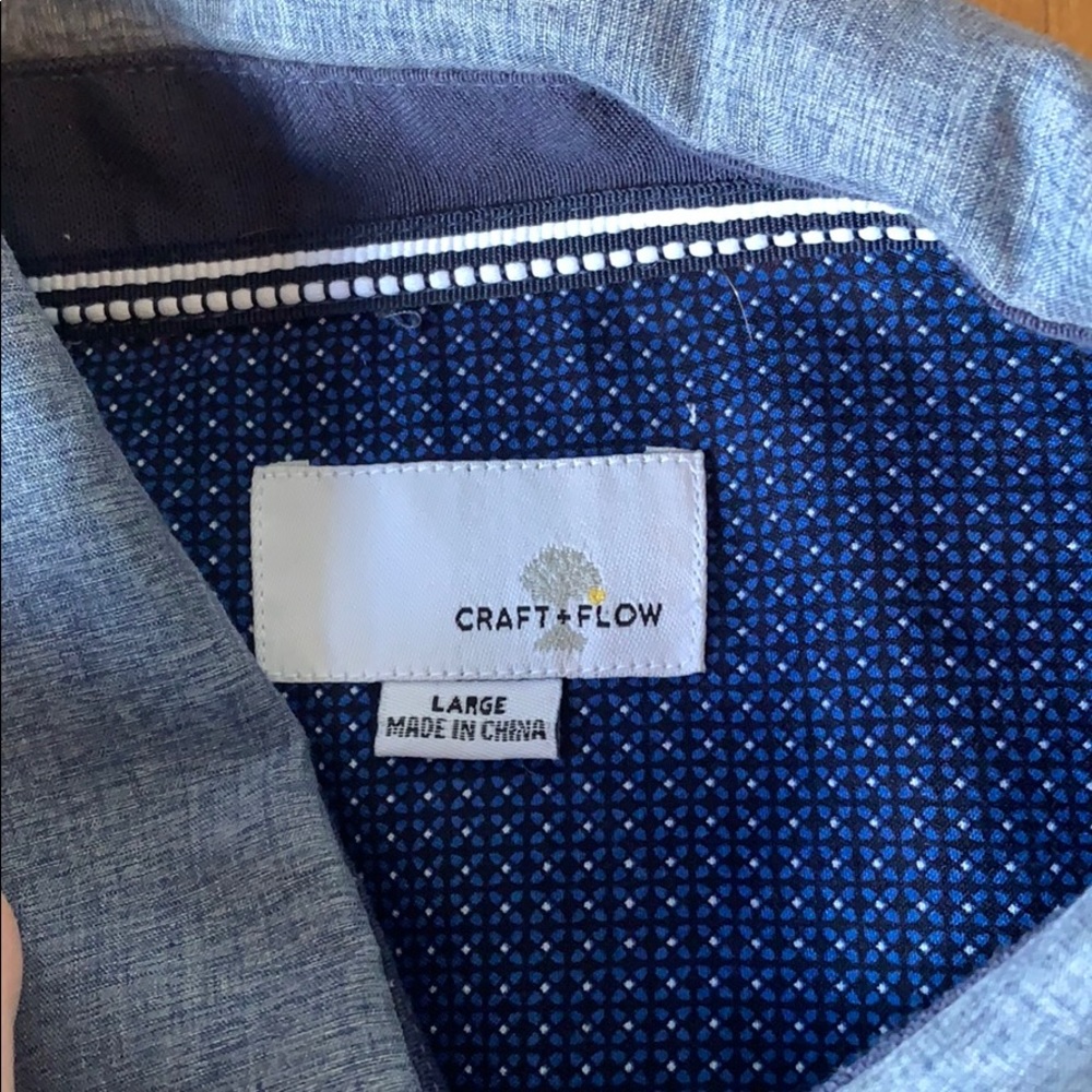 Grey button down - Picture 2 of 2